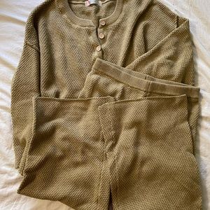 Free People two piece set- Hailee Sweater Pants Set